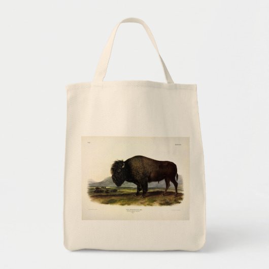 American Bison, oder Buffalo (Bison bison) - Audub Tragetasche (Vorne)