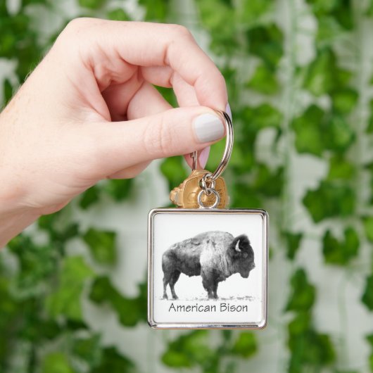 American Bison Schlüsselanhänger (Hand)