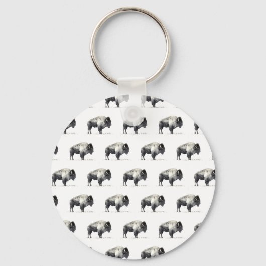 American Bison Schlüsselanhänger (Vorderseite)