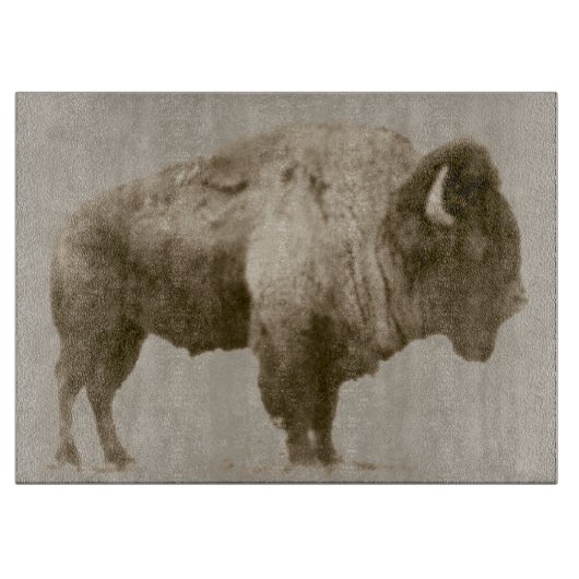 American Bison Schneidebrett (Vorderseite)