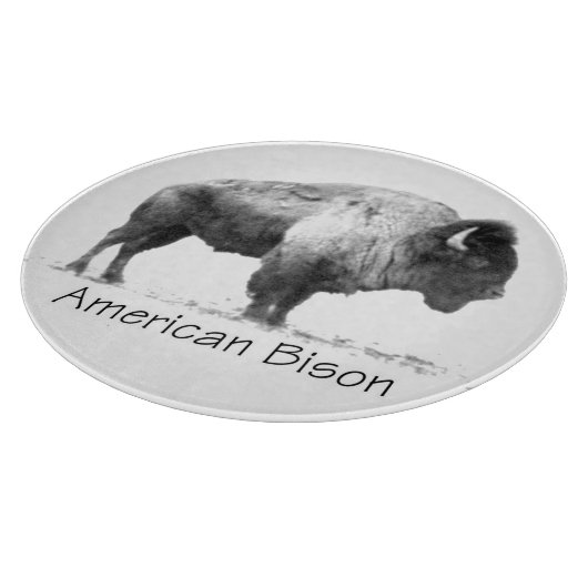 American Bison Schneidebrett (Ecke)