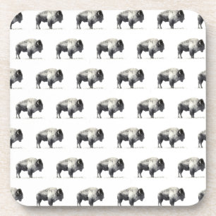 American Bison Untersetzer