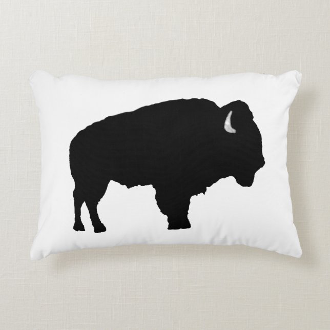 American Bison Zierkissen (Vorderseite)