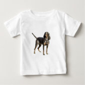 American Black and Tan Coon Hound Baby T-shirt (Vorderseite)