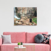 American Black Bear Leinwanddruck (Insitu (Wohnzimmer))