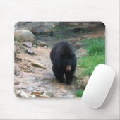 American Black Bear Mousepad (Mit Mouse)