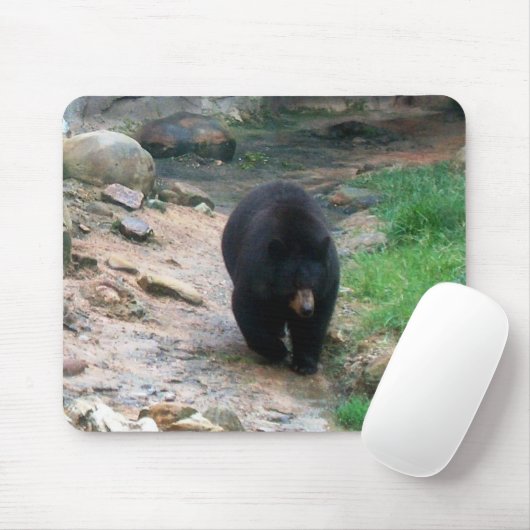 American Black Bear Mousepad (Mit Mouse)