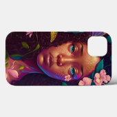 American Black Faiasy Fantasy Art Case-Mate iPhone Hülle (Rückseite (Horizontal))
