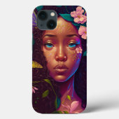 American Black Faiasy Fantasy Art Case-Mate iPhone Hülle (Rückseite)