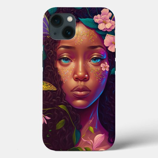 American Black Faiasy Fantasy Art Case-Mate iPhone Hülle (Rückseite)