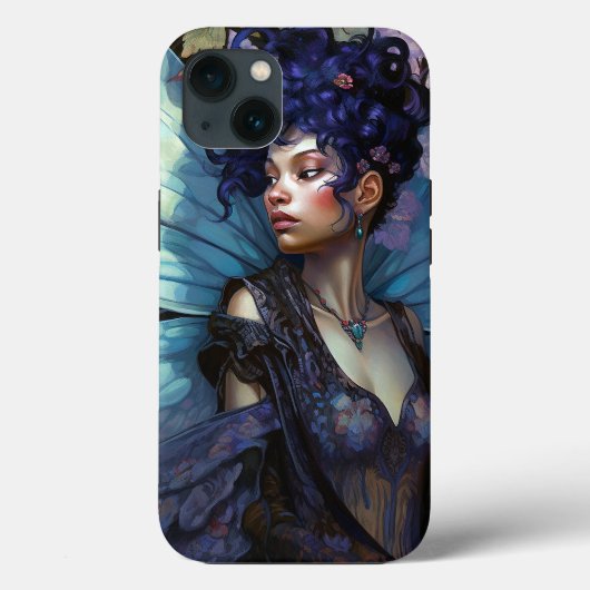 American Black Faiasy Fantasy Art Case-Mate iPhone Hülle (Rückseite)