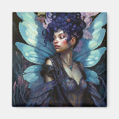 American Black Faiasy Fantasy Art Magnet (Vorne)