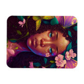 American Black Faiasy Fantasy Art Magnet (Horizontal)