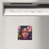 American Black Faiasy Fantasy Art Magnet (In Situ (Geschirrspüler))