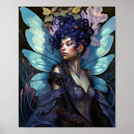 American Black Faiasy Fantasy Art Poster (Vorne)