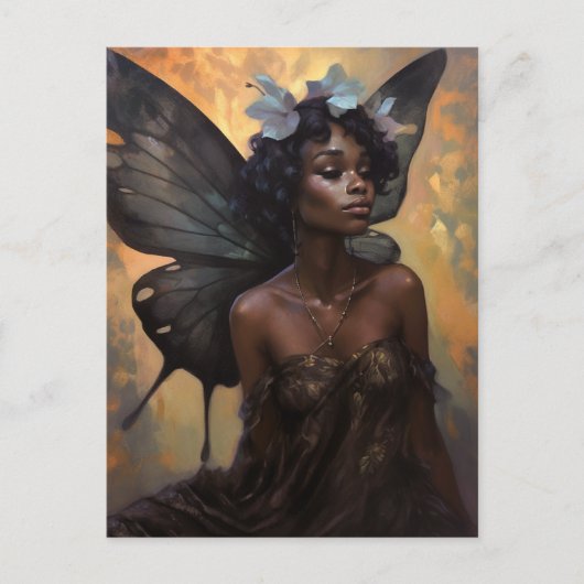 American Black Faiasy Fantasy Art Postkarte (Vorderseite)