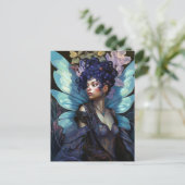 American Black Faiasy Fantasy Art Postkarte (Stehend Vorderseite)
