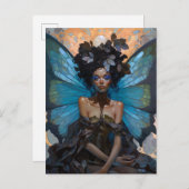 American Black Faiasy Fantasy Art Postkarte (Vorne/Hinten)