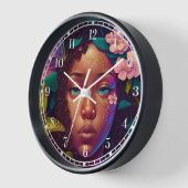 American Black Faiasy Fantasy Art Uhr (Winkel)