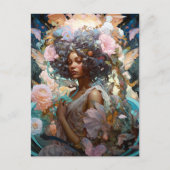 American Black Fantasy Art Postkarte (Vorderseite)
