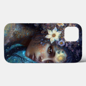 American Black Goddess Queen Fantasy Art Case-Mate iPhone Hülle (Rückseite (Horizontal))