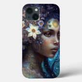 American Black Goddess Queen Fantasy Art Case-Mate iPhone Hülle (Rückseite)