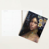 American Black Goddess Queen Fantasy Art Planer (Anzeige)