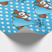 American Blue Geschenkpapier (Ecke)