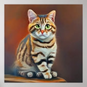 American Bobtail Cat Poster (Vorne)