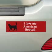 American Bobtail Liebe Autoaufkleber (Auf Auto)
