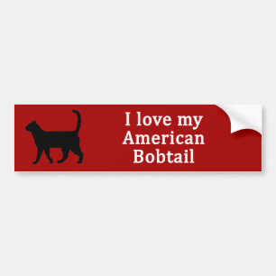 American Bobtail Liebe Autoaufkleber