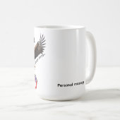 American Bold Eagle Patriotioc USA 250 Years Kaffeetasse (VorderseiteRechts)