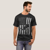 American Bowling Strike Bowler Bowling Pin Bowling T-Shirt (Vorne ganz)