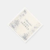 American Boy All American Baby Shower Serviette (Ecke)