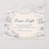 American Boy All American Diapper Raffle Begleitkarte (Vorderseite)