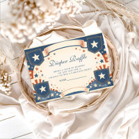 American Boy Vintage Denim Stars Windel Raffle