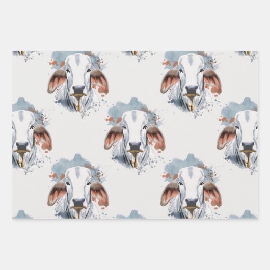 American Brahman Geschenkpapier Set (Vorderseite 3)