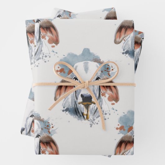 American Brahman Geschenkpapier Set (Beispiel)