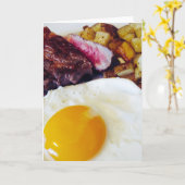 American Breakfast Collection #3 Card Karte (Gelbe Blume)