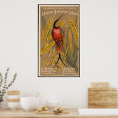 American Breakfast Food Vintag Werbung Poster (Küche)