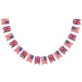 American British Union Jack English Hochzeit Party Wimpelkette (Alle)