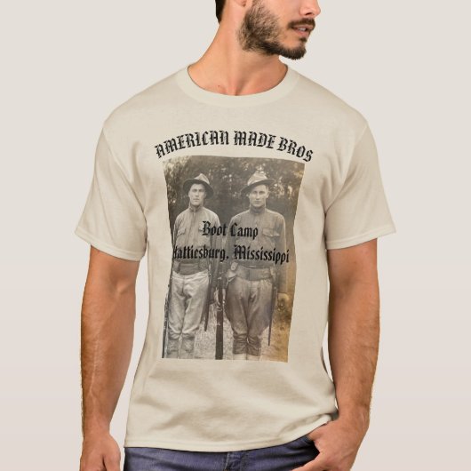 American Bros Johnson Basic tee (Vorderseite)