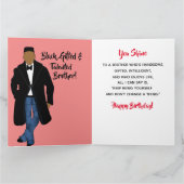 American Brother Birthday Card Karte (Innenseite)