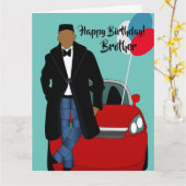 American Brother Birthday Card Karte (Gelbe Blume)