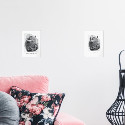 American Buffalo Bilderwand Sets (Wohnzimmer)