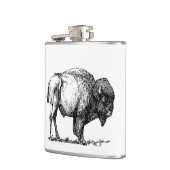 American Buffalo Bison Flachmann (Links)