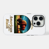 American Buffalo Bison iPhone Hülle (Rückseite (Horizontal))