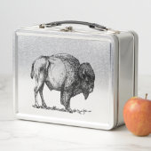 American Buffalo Bison Metall Lunch Box (Beispiel)