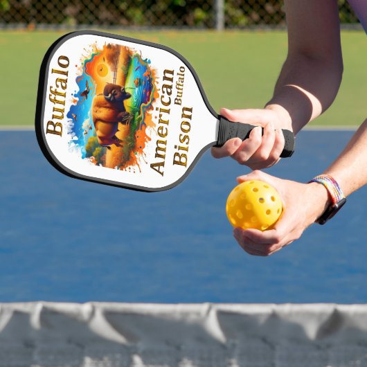 American Buffalo Bison Pickleball Schläger (InSitu)