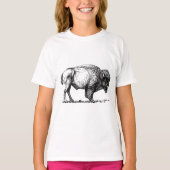 American Buffalo Bison T-Shirt (Vorderseite)